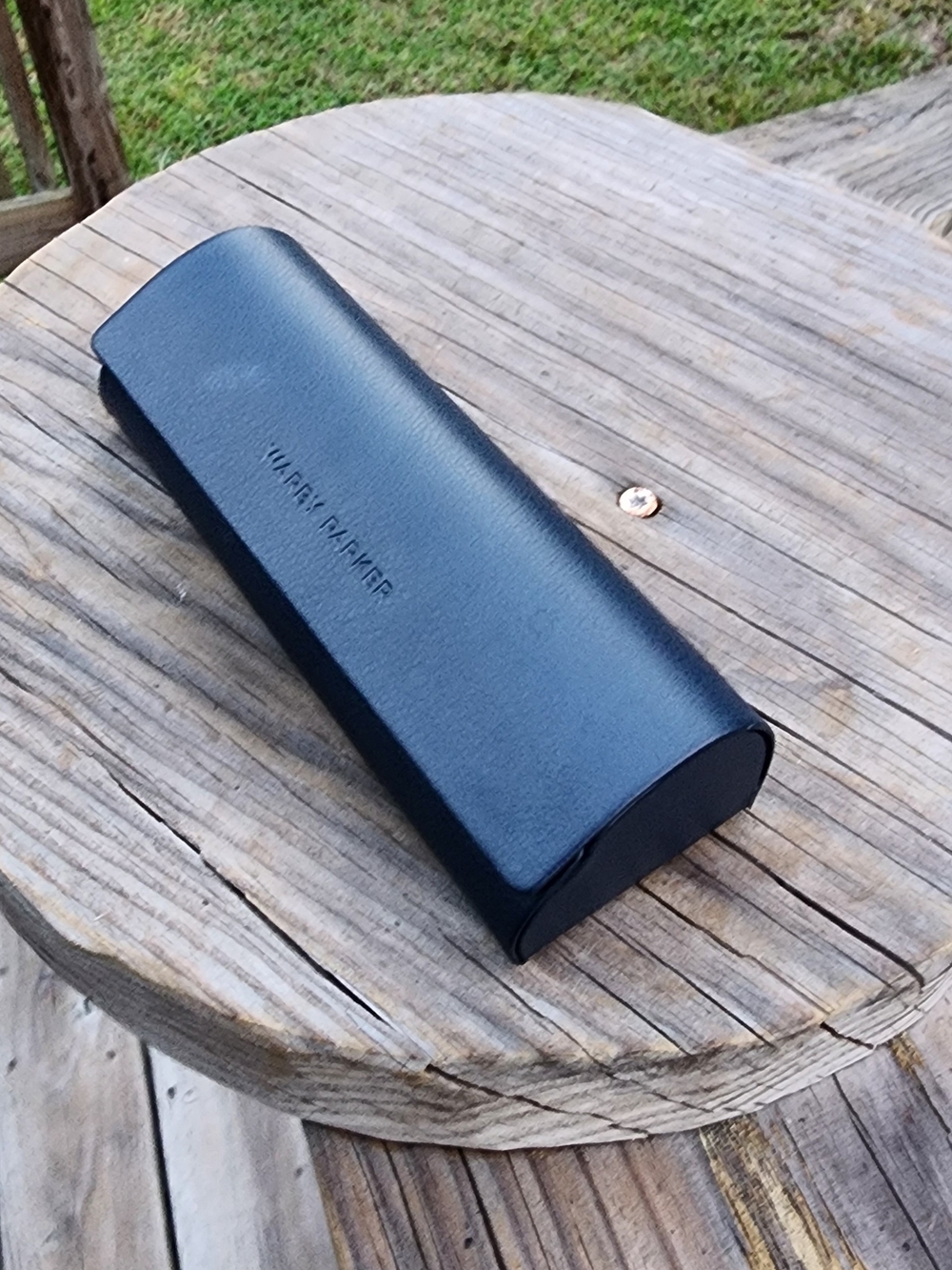 Warby Parker Black Eyeglass Case